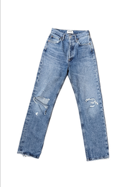 Agolde Jeans 90's Pinch Waist Distressed Size 23